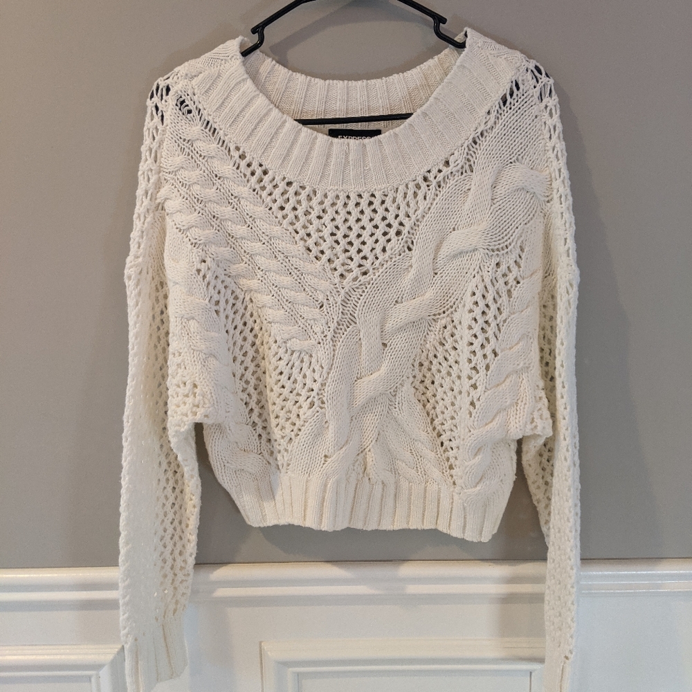 Express knit sweater